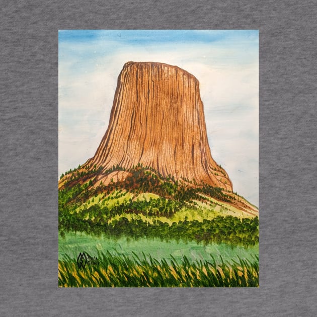 Devils Tower monument by Matt Starr Fine Art